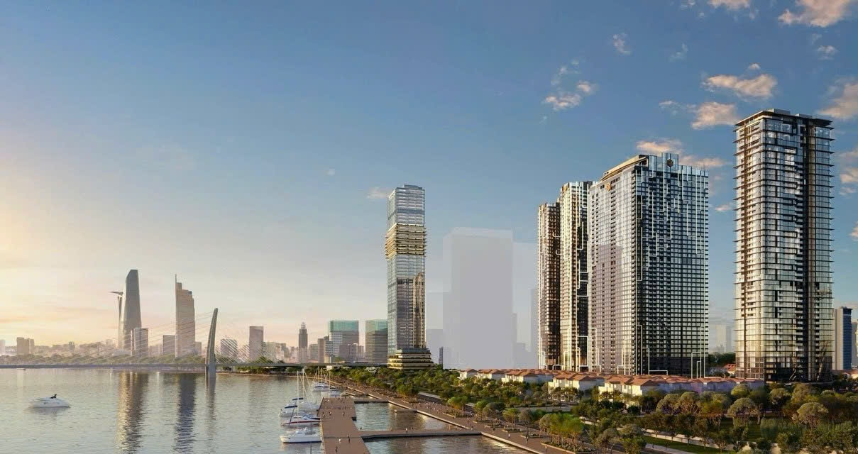 Dự án Grand Marina tại TPHCM mang thương hiệu Marriott nằm tại vị trí đắc địa ở TPHCM