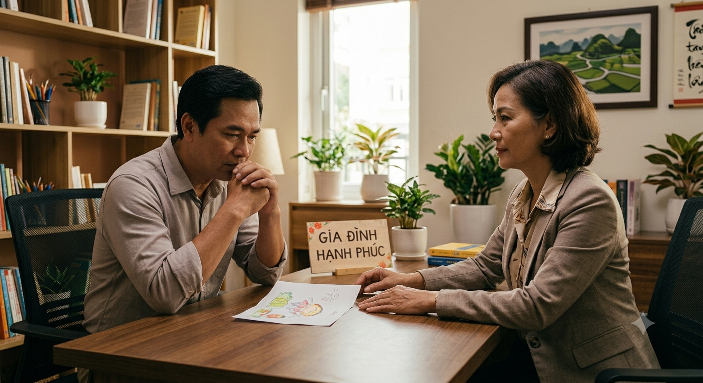 Tìm kiếm sự giúp đỡ sớm cũng là cách giải tỏa áp lực tâm lý