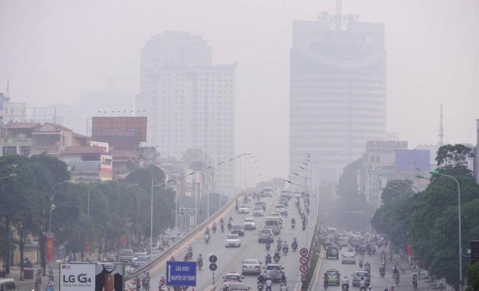 Không khí Hà Nội tiếp tục rơi vào mức ô nhiễm đặc biệt nguy hiểm