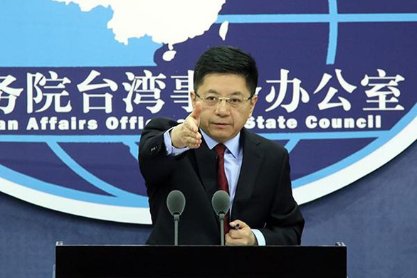 Ông Mã Hiểu Quang, người phát ngôn Văn phòng sự vụ Đài Loan thuộc Quốc vụ viện Trung Quốc (tức Chính phủ Trung Quốc)