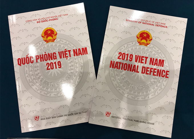   Sách trắng Quốc phòng Việt Nam 2019. Ảnh: Gia Chính.  