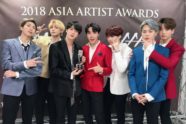 BTS đạt giải Daesang năm 2018.
