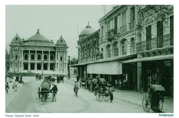 Những bức ảnh hiếm về phố Tràng Tiền  những năm 40 của thế kỉ trước
