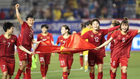 Đội tuyển bóng đá nữ lần thứ 6 đạt chức vô địch SEA Games.