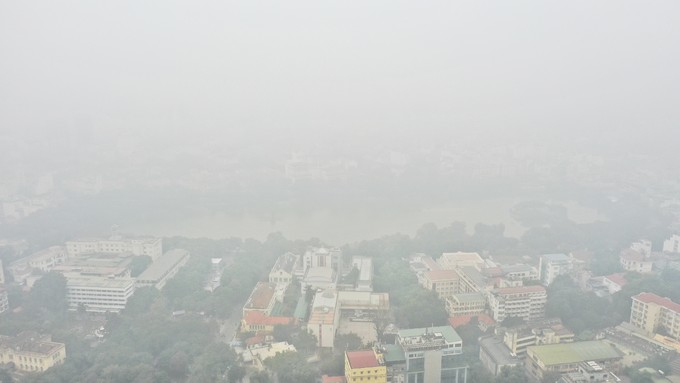 Bệnh nhân nhập viện tăng cao do ô nhiễm không khí và sương mù