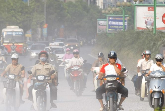 Ô nhiễm không khí tại Hà Nội vẫn tiếp diễn.