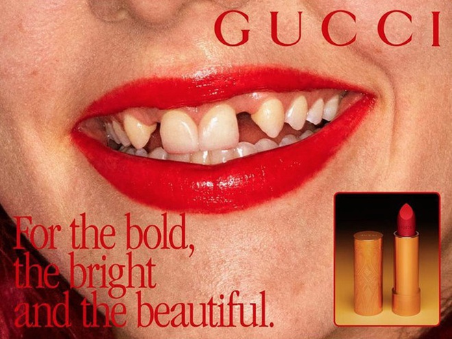 Những mẫu quảng cáo gây sốc của Gucci.