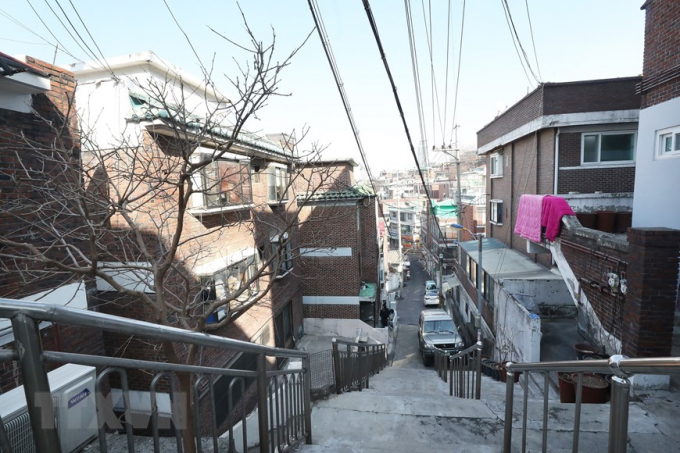   Đây là làng Ahyeon, một trong những điểm quay phim Parasite của đạo diễn Bong Joon Ho.   