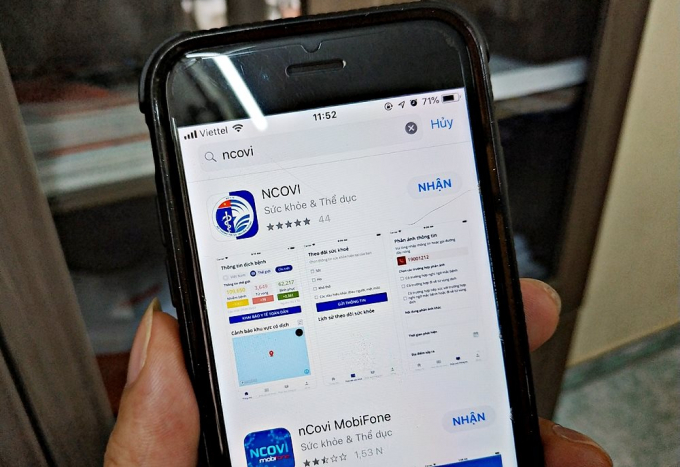 Ứng dụng khai báo y tế toàn dân NCOVI chính thức có mặt trên iOS