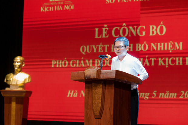   NSND Trung Hiếu - Giám đốc Nhà hát Kịch Hà Nội.  