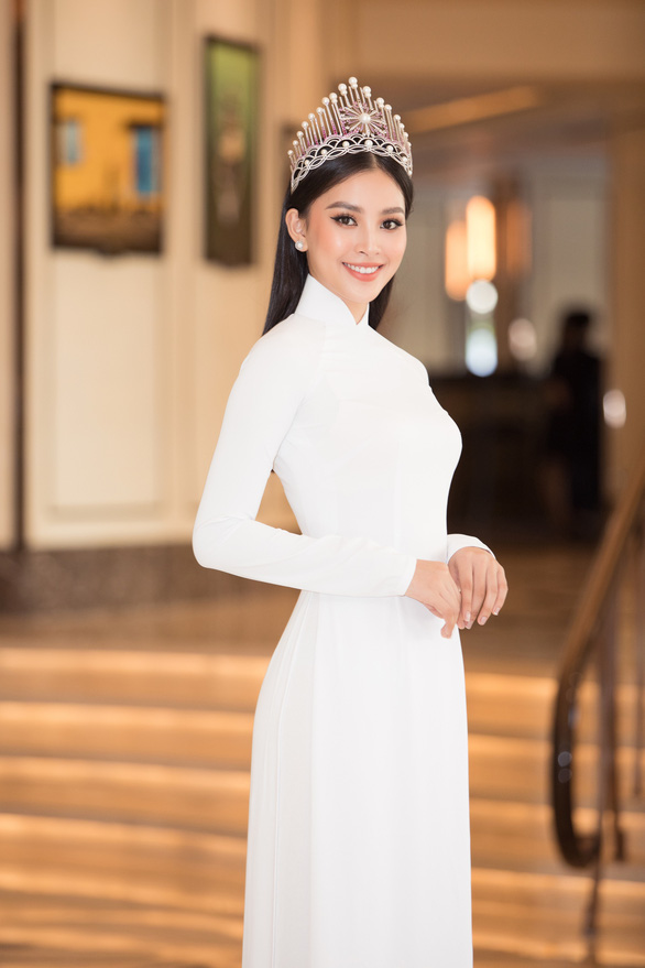   Hoa hậu Trần Tiểu Vy chuẩn bị kết thúc 2 năm nhiệm kì đầy thành công của mình. Hoa hậu Tiểu Vy vào top 30 Hoa hậu Thế giới 2018 - Ảnh: BTC  