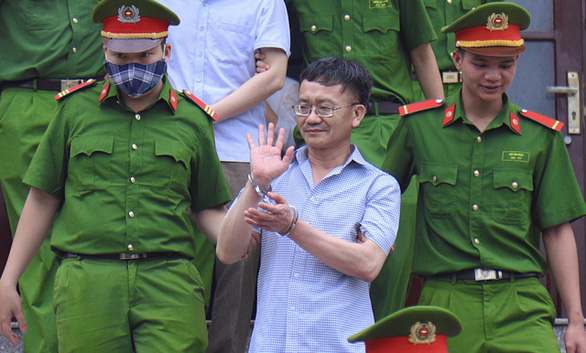 Bị cáo Nguyễn Quang Vinh (cựu trưởng phòng khảo thí).