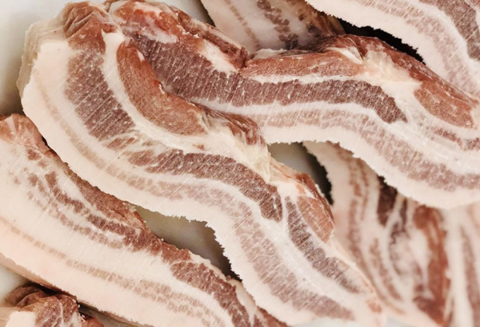 Thịt lợn Nhật Bản đang được rao bán khá nhiều trên thị trường.