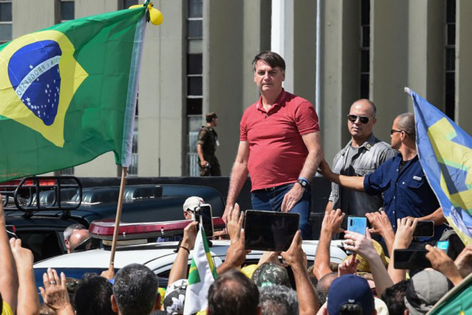 Tổng thống Jair Bolsonaro.
