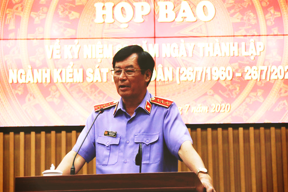 Ông Trần Công Phàn, phó viện trưởng Viện KSND tối cao.