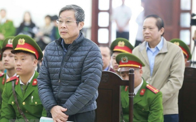 2 bị cáo Nguyễn Bắc Son và Trương Minh Tuấn.