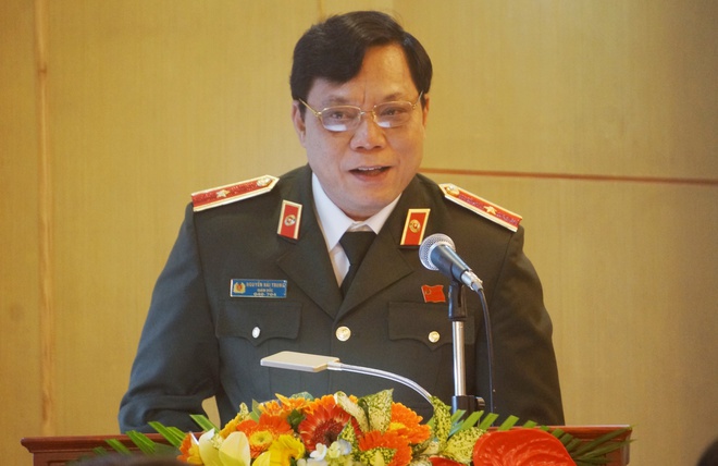 Thiếu tướng Nguyễn Hải Trung. Ảnh: Nguyễn Dương.
