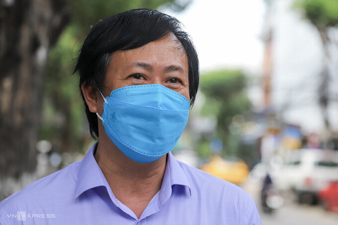   Bác sĩ Tôn Thất Thạnh - Giám đốc CDC Đà Nẵng. Ảnh: Nguyễn Đông.  
