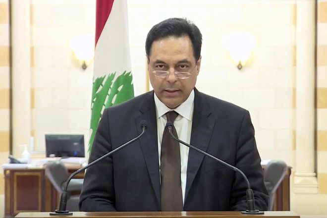 Thủ tướng Lebanon Hassan Diab.