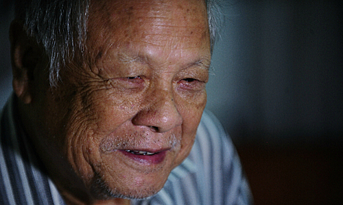   Nghệ sĩ Trần Phương ở tuổi ngoài 80. Ảnh: Quý Đoàn.  