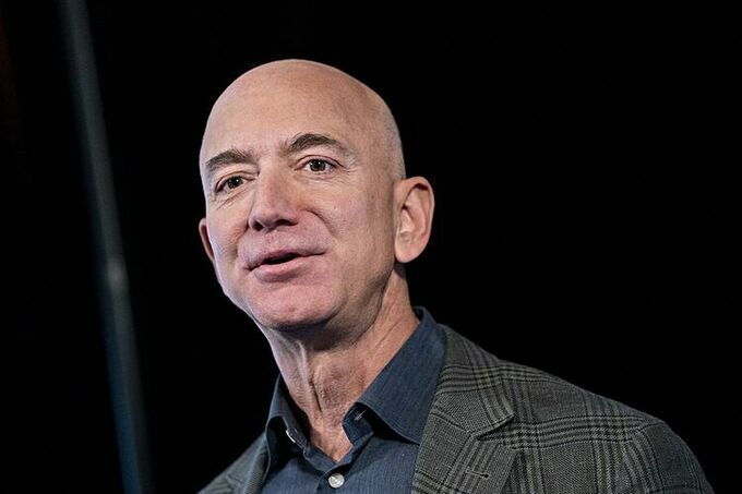 Ông chủ Amazon Jeff Bezos.