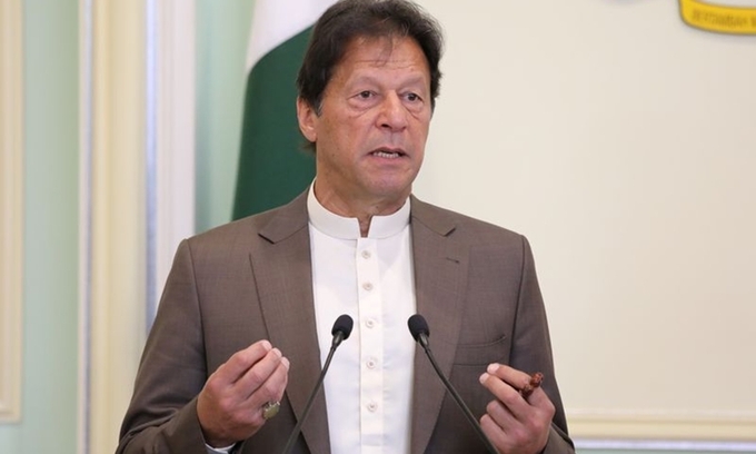 Thủ tướng Pakistan Imran Khan.