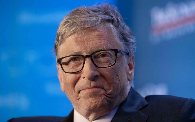   Tỷ phú Bill Gates, người sáng lập Microsoft. Ảnh: AFP  