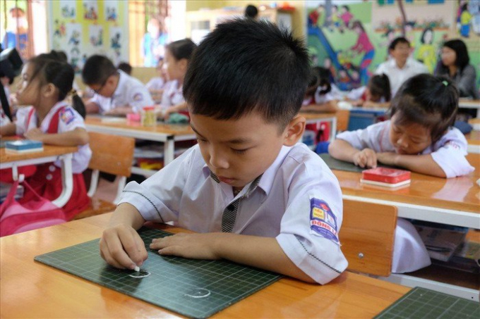 Các trường ở TPHCM chủ động giảm tải chương trình Tiếng Việt 1