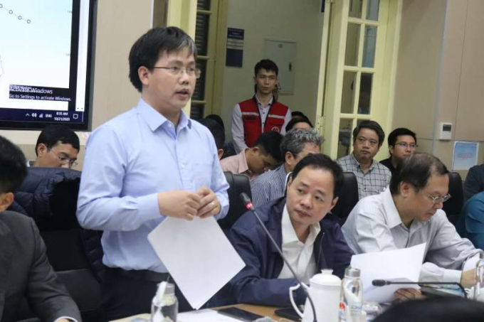 Ông Mai Văn Khiêm, Giám đốc Trung tâm Dự báo Khí tượng Thuỷ văn Quốc gia.