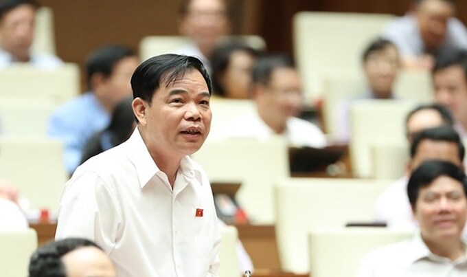   Bộ trưởng Nông nghiệp và Phát triển Nông thôn Nguyễn Xuân Cường. Ảnh: Trung tâm báo chí Quốc hội  