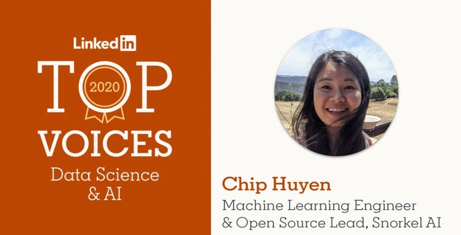 Huyền Chip lọt Top Voices về Data Science & AI của LinkedIn
