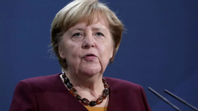   Thủ tướng Đức Angela Merkel , người đứng dầu danh sách. Ảnh: Reuters  