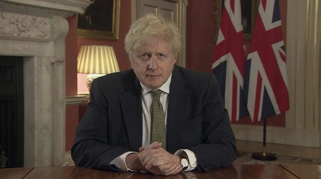 Thủ tướng Anh Boris Johnson
