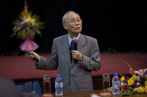   Giáo sư, nhà thiên văn học nổi tiếng thế giới Nguyễn Quang Riệu - Ảnh: vjsonline.org  
