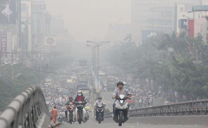 Chất lượng không khí ở Hà Nội ngày 14/1 ở mức xấu thứ 5 thế giới