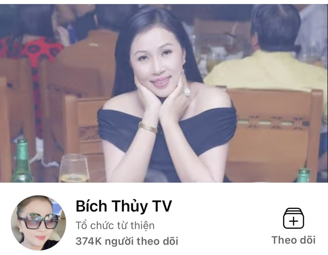 Tài khoản Facebook Bích Thủy TV của bị can Nguyễn Thị Bích Thủy.