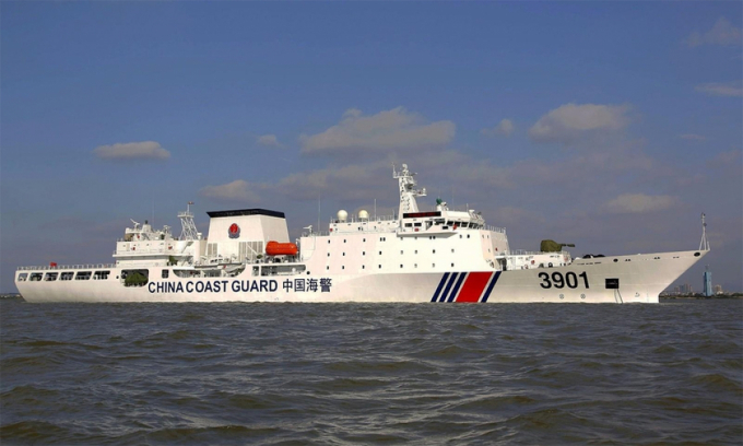 Tàu Hải cảnh 3901 của Trung Quốc. Ảnh: CGC.