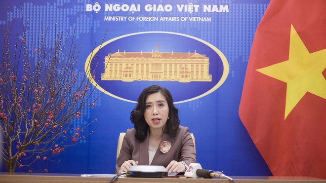 Người phát ngôn Bộ Ngoại giao Việt Nam Lê Thị Thu Hằng. Ảnh: Bộ Ngoại giao.
