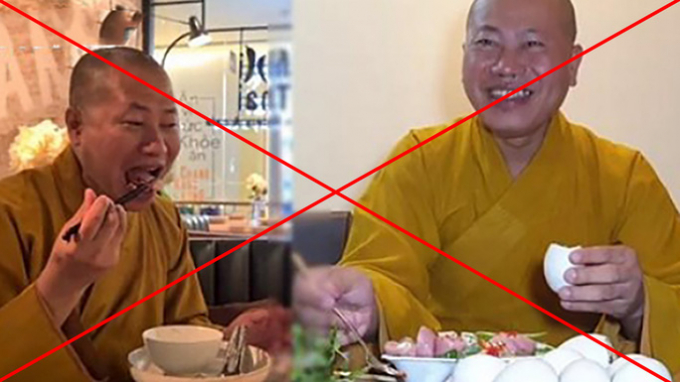   Ông Nguyễn Minh Phúc biểu diễn ăn thịt và trứng vịt lộn cho nhiều YouTuber ghi hình.  