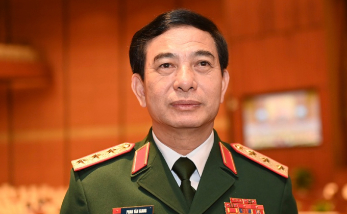  Bộ trưởng Quốc phòng Phan Văn Giang.