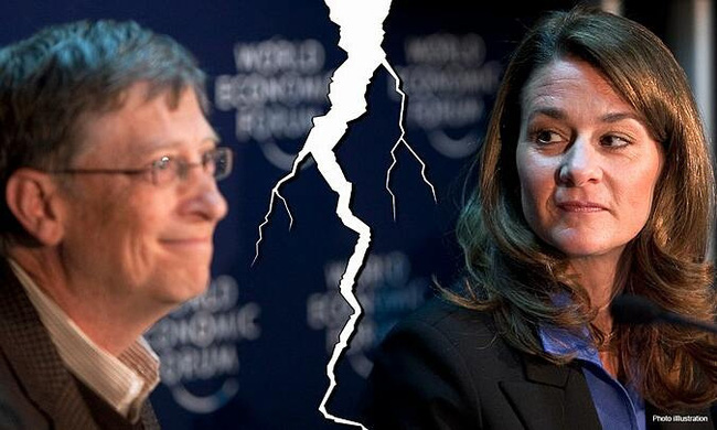 Vợ chồng Bill Gates.