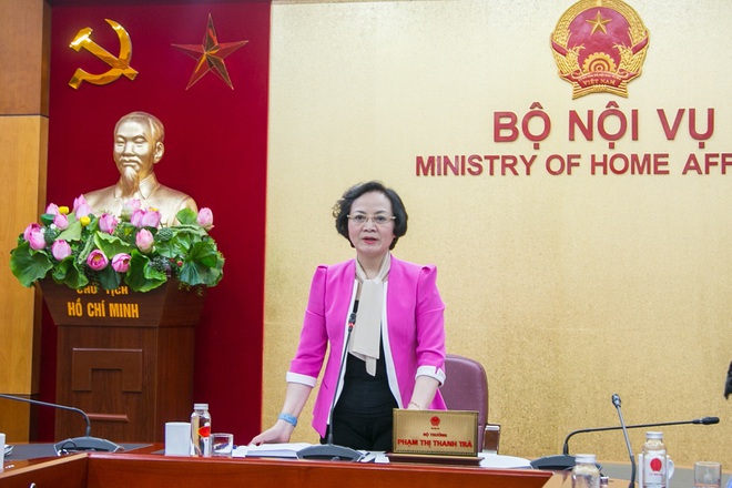   Bộ trưởng Phạm Thị Thanh Trà.  