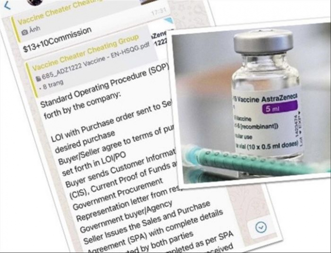   Thông tin từ một “cò” ở Ấn Độ về việc sẽ cung cấp vắc-xin AstraZeneca về Việt Namảnh: L.N  