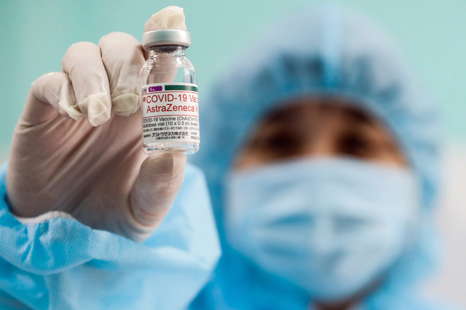 580.000 vaccine phòng Covid-19 AstraZeneca đã về Việt Nam