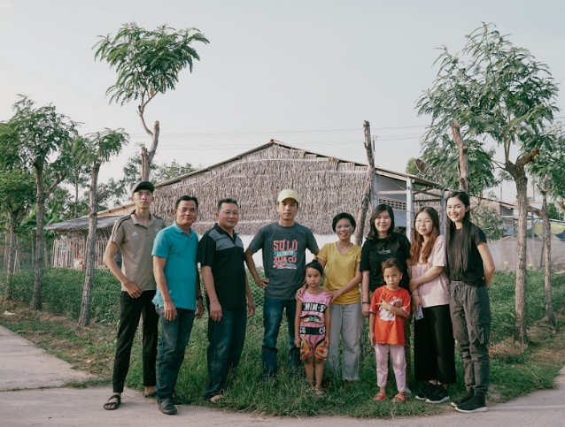 Chuyến công tác dự án Nhà An Toàn tại Sóc Trăng của Helly Tống