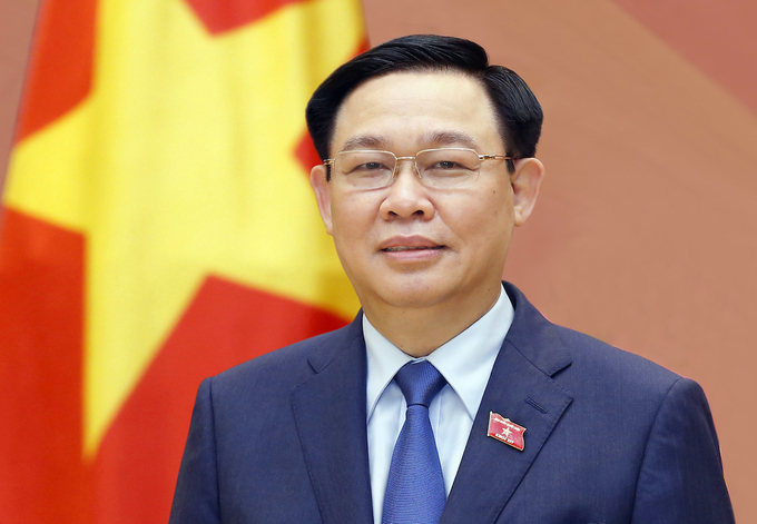   Chủ tịch Quốc hội Vương Đình Huệ. Ảnh: Hoàng Phong  