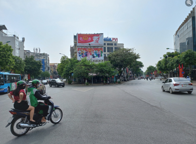    Ngã ba Kim Mã - Sơn Tây - Nguyễn Thái Học 2021 (Ảnh: Group Ảnh Hà Nội xưa) 