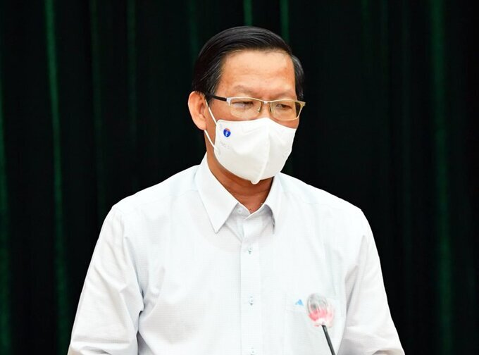   Phó bí thư thường trực Thành uỷ TP HCM Phan Văn Mãi. Ảnh: Trung tâm Báo chí TP HCM  