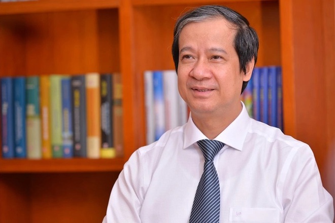   Bộ trưởng Bộ GD-ĐT Nguyễn Kim Sơn.  