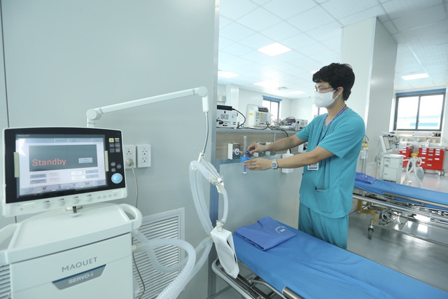 Bệnh viện điều trị COVID-19 hiện đại nhất Việt Nam tại Hà Nội chính thức hoạt động từ 1/9